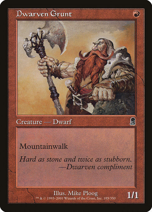 Dwarven Grunt (185) [Odyssey]