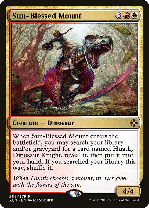 Sun-Blessed Mount (288) [Ixalan]