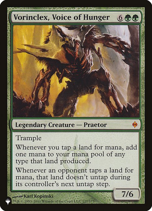 Vorinclex, Voice of Hunger (NPH-127) [The List]