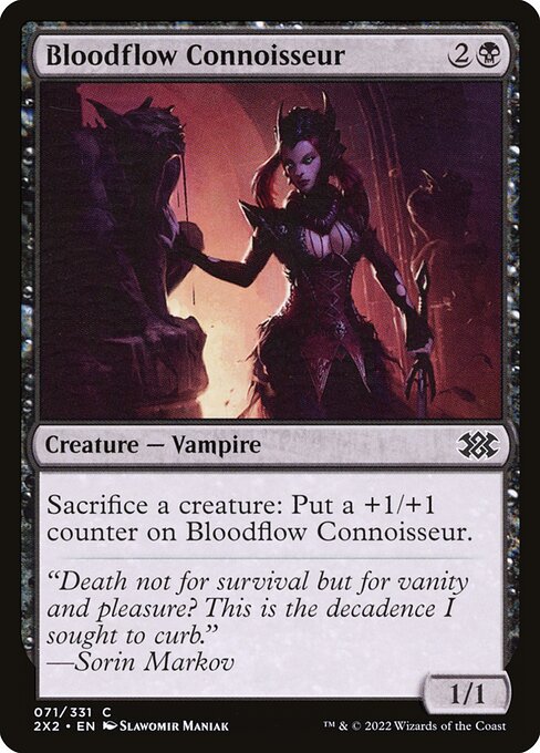 Bloodflow Connoisseur (71) [Double Masters 2022]