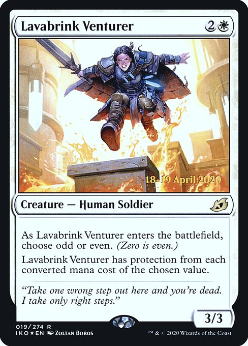 Lavabrink Venturer (19s) [Ikoria: Lair of Behemoths Promos]