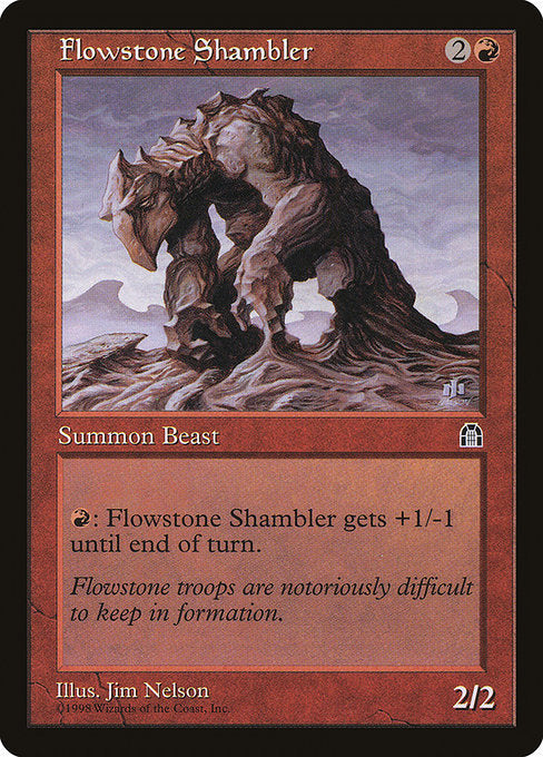 Flowstone Shambler (86) [Stronghold]