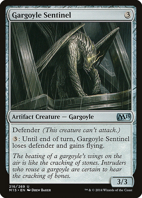 Gargoyle Sentinel (216) [Magic 2015]