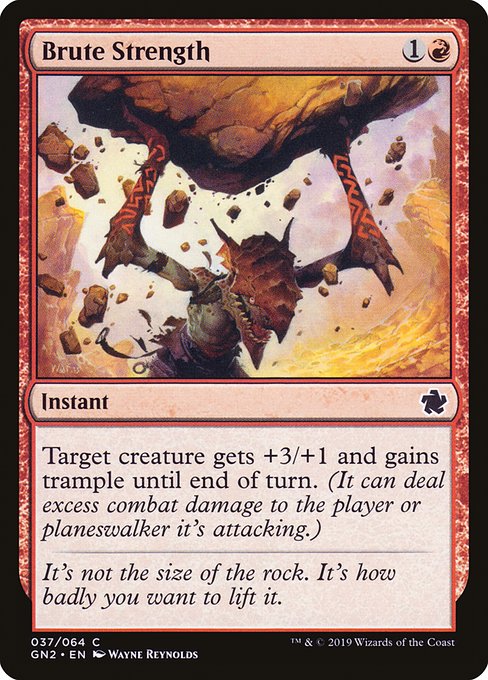 Brute Strength (37) [Game Night 2019]