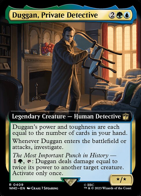 Duggan, Private Detective (409) [Doctor Who] [Extended Art]