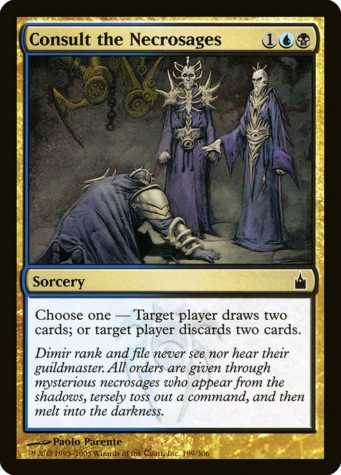 Consult the Necrosages (199) [Ravnica: City of Guilds]