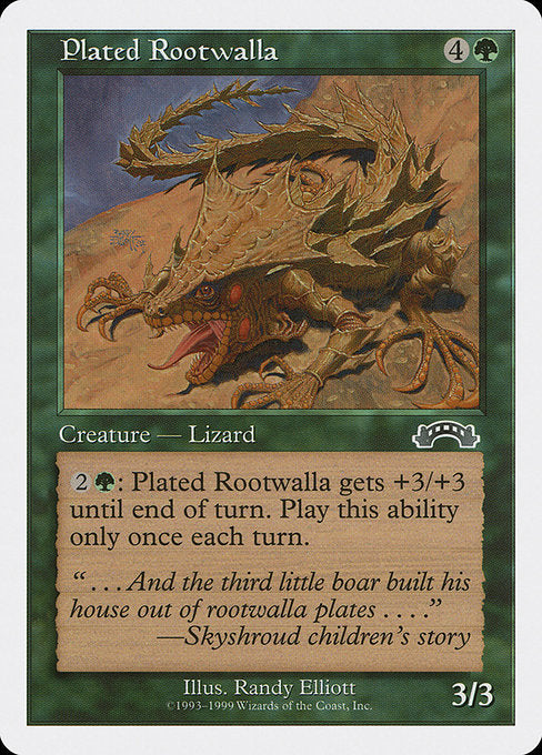 Plated Rootwalla (52) [Battle Royale Box Set]