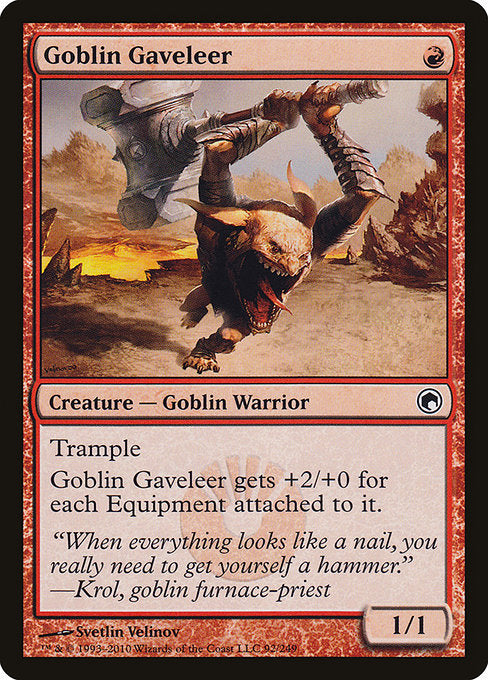 Goblin Gaveleer (92) [Scars of Mirrodin]