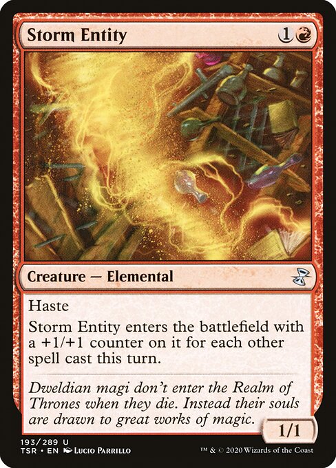 Storm Entity (193) [Time Spiral Remastered]