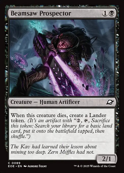 Beamsaw Prospector (89) [Edge of Eternities]