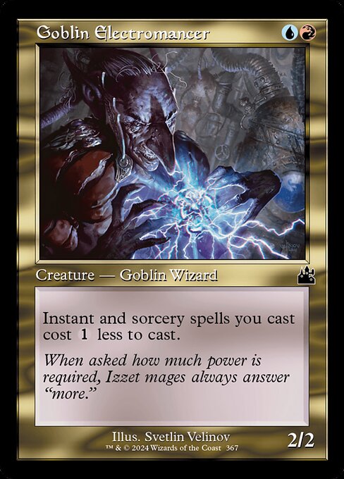 Goblin Electromancer (367) [Ravnica Remastered]