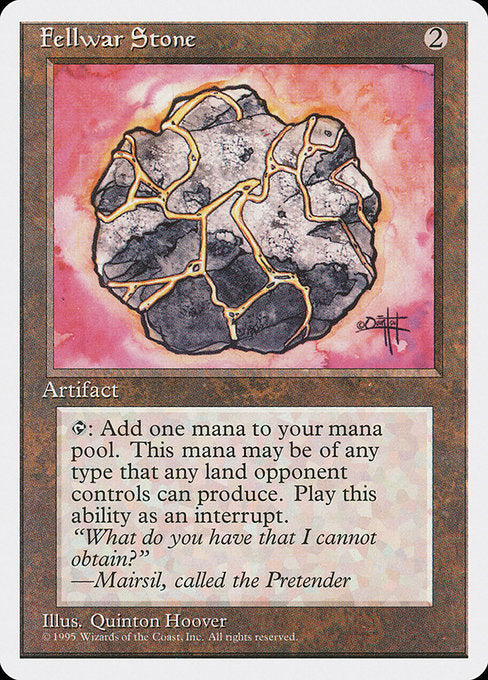 Fellwar Stone (319) [Fourth Edition]