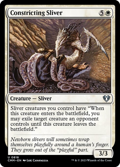 Constricting Sliver (818) [Commander Masters]