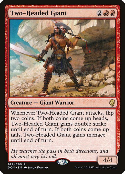 Two-Headed Giant (147) [Dominaria]