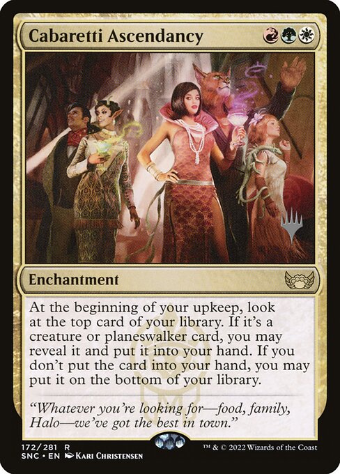 Cabaretti Ascendancy (172p) [Streets of New Capenna Promos]