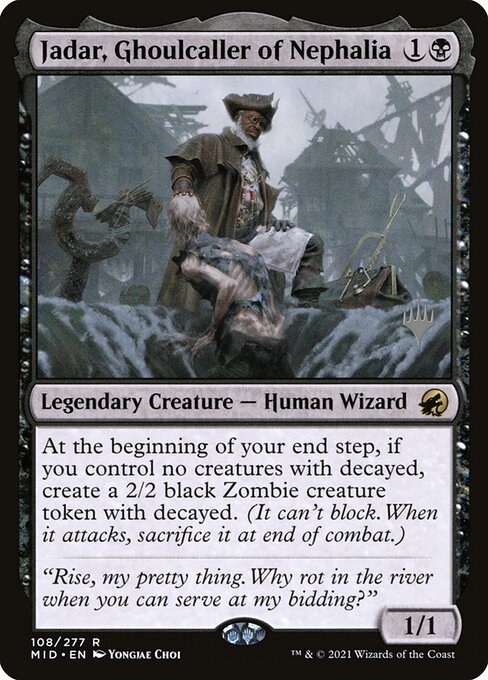 Jadar, Ghoulcaller of Nephalia (108p) [Innistrad: Midnight Hunt Promos]