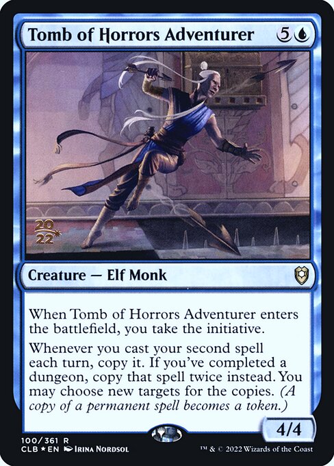 Tomb of Horrors Adventurer (100s) [Battle for Baldur's Gate Promos]