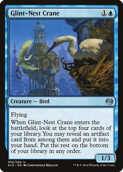 Glint-Nest Crane (50) [Kaladesh]