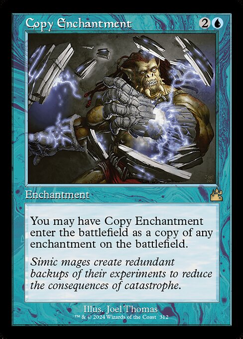 Copy Enchantment (312) [Ravnica Remastered]