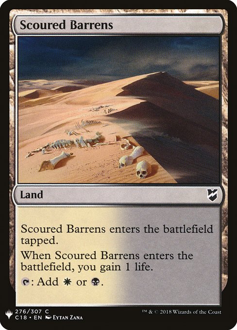 Scoured Barrens (C18-276) [The List]