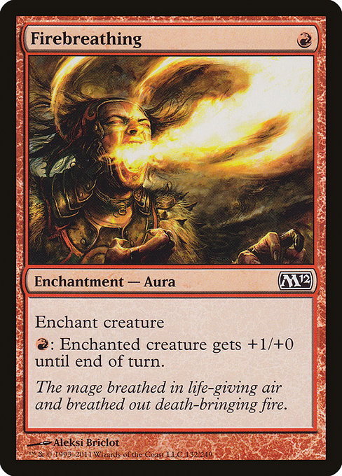 Firebreathing (132) [Magic 2012]