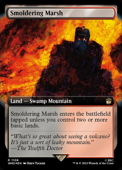 Smoldering Marsh (1108) [Doctor Who] [Extended Art]