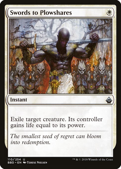 Swords to Plowshares (110) [Battlebond]