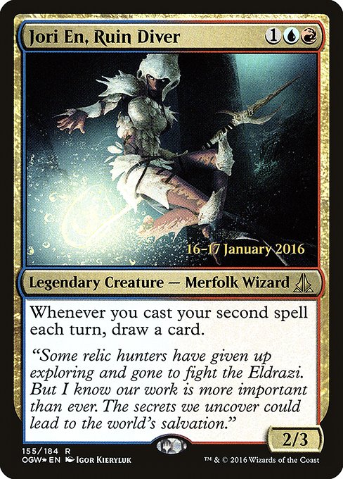 Jori En, Ruin Diver (155s) [Oath of the Gatewatch Promos]