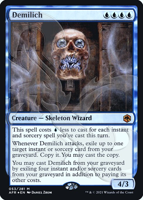 Demilich (53a) [Adventures in the Forgotten Realms Promos]