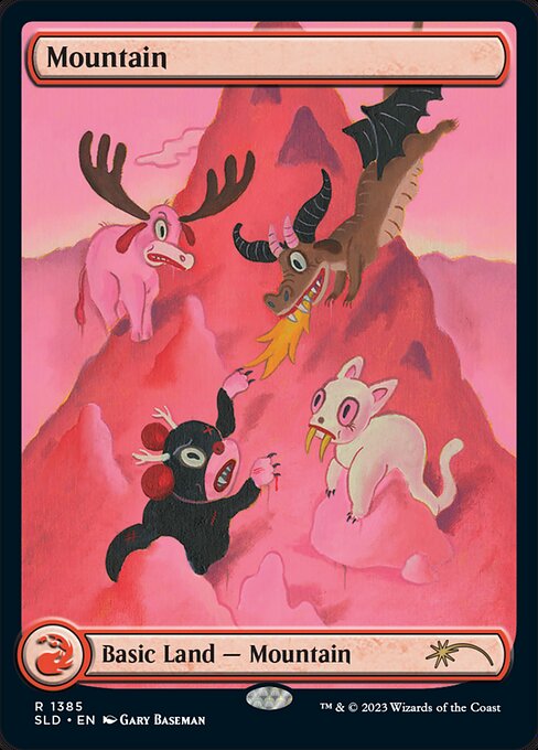 Mountain (1385) [Secret Lair Drop] [Full Art]