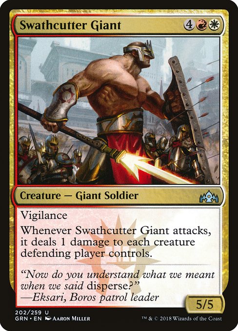 Swathcutter Giant (202) [Guilds of Ravnica]