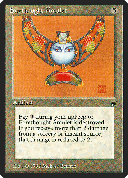 Forethought Amulet (277) [Legends]