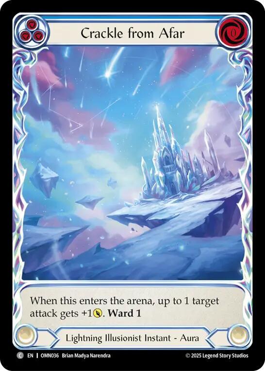 Crackle From Afar (Extended Art) (OMN036) [Omens of the Third Age]