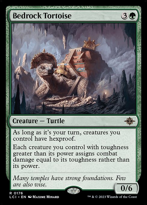 Bedrock Tortoise (176) [The Lost Caverns of Ixalan]
