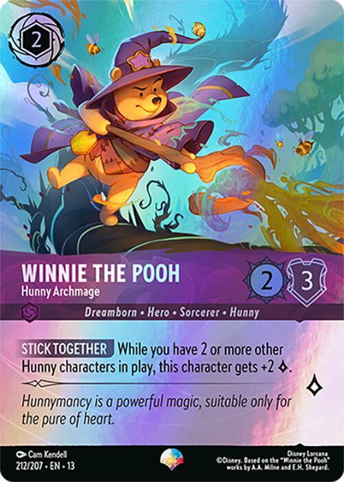 Winnie the Pooh - Hunny Archmage (Epic) (212/204) [Attack of the Vine!]