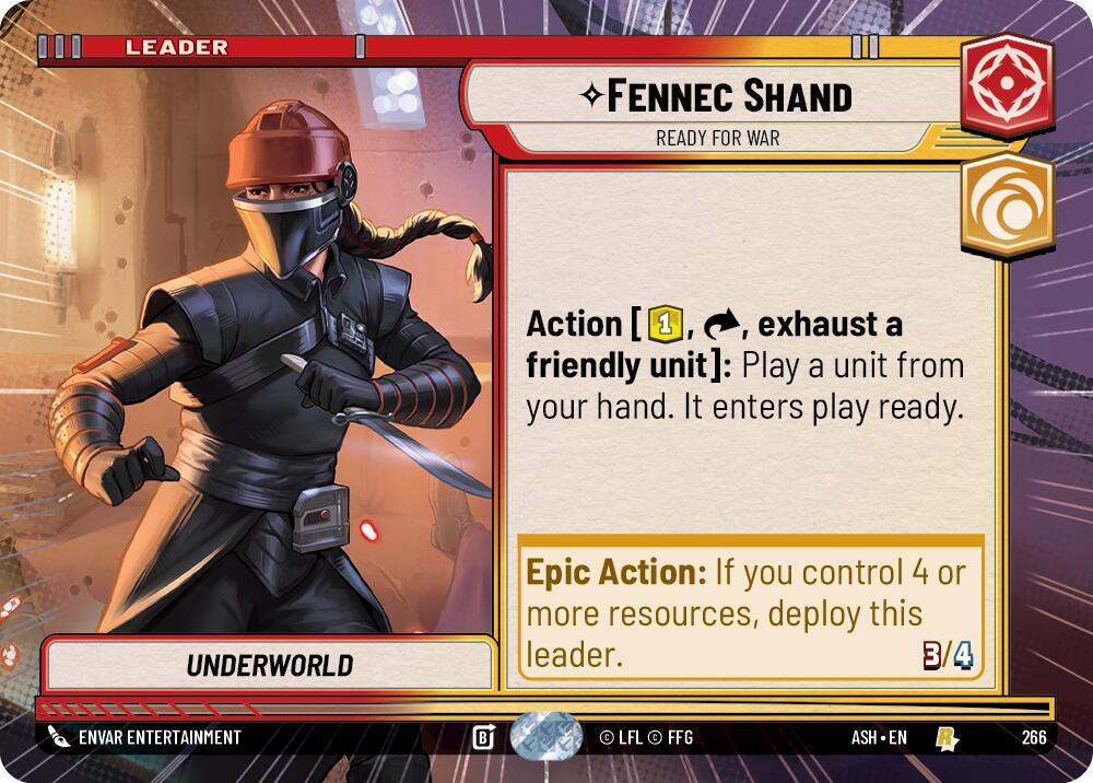 Fennec Shand - Ready for War (Hyperspace) (266) [Ashes of the Empire]