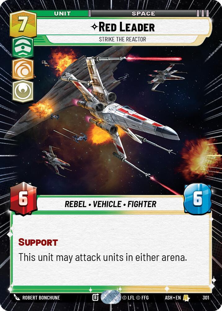Red Leader - Strike the Reactor (Hyperspace) (301) [Ashes of the Empire]