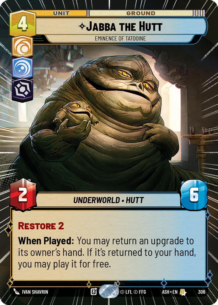 Jabba the Hutt - Eminence of Tatooine (Hyperspace) (306) [Ashes of the Empire]