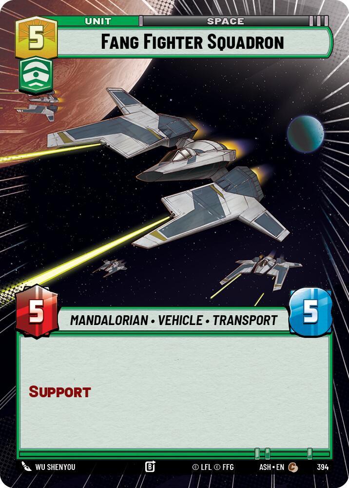 Fang Fighter Squadron (Hyperspace) (394) [Ashes of the Empire]