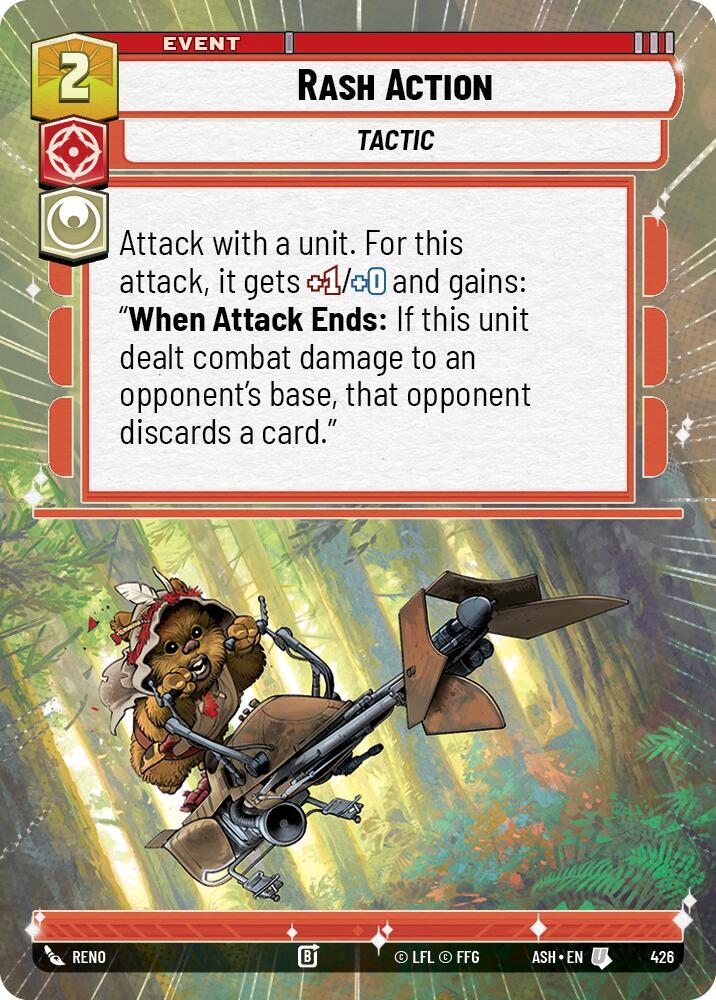 Rash Action (Hyperspace) (426) [Ashes of the Empire]