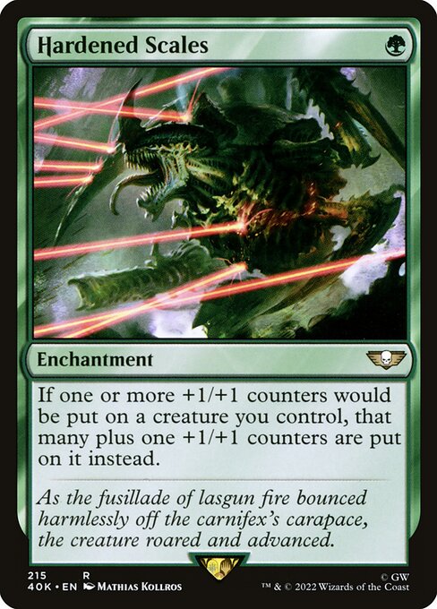 Hardened Scales (215) [Warhammer 40,000 Commander]