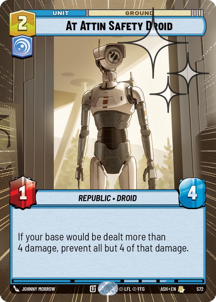At Attin Safety Droid (Hyperspace Foil) (572) [Ashes of the Empire]