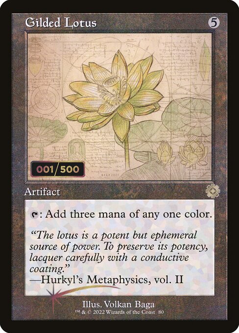 Gilded Lotus (80z) [The Brothers' War Retro Artifacts]
