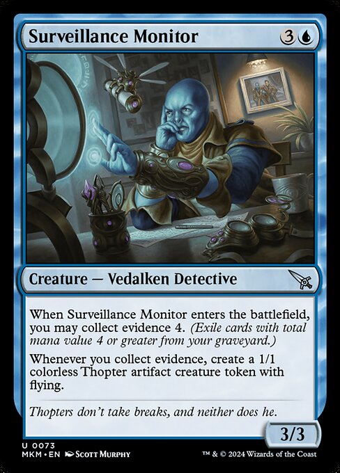 Surveillance Monitor (73) [Murders at Karlov Manor]