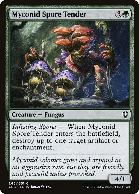Myconid Spore Tender (243) [Commander Legends: Battle for Baldur's Gate]