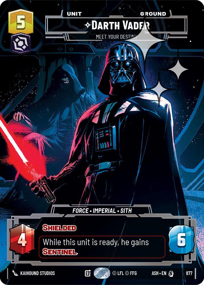 Darth Vader - Meet Your Destiny (Prestige Foil) (877) [Ashes of the Empire]