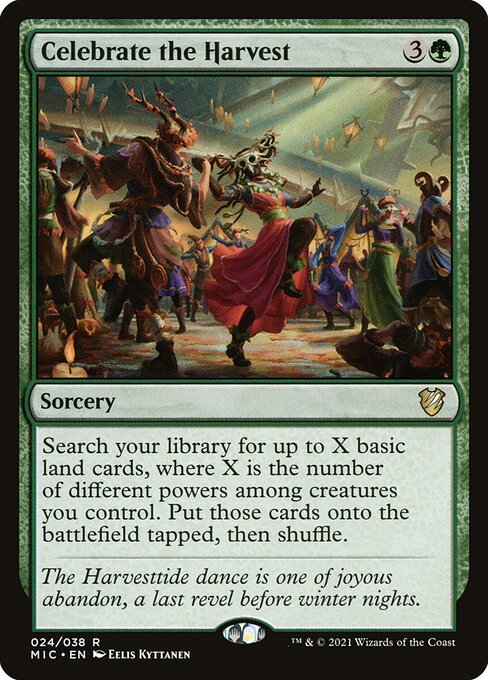 Celebrate the Harvest (24) [Midnight Hunt Commander]