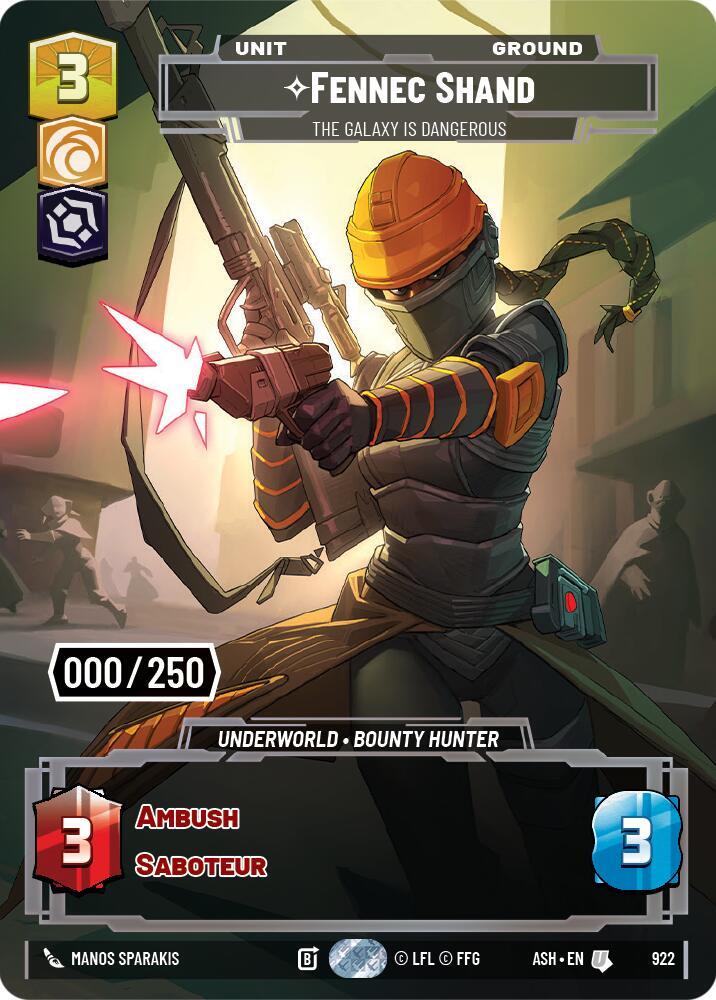 Fennec Shand - The Galaxy Is Dangerous (Serialized) (922) [Ashes of the Empire]