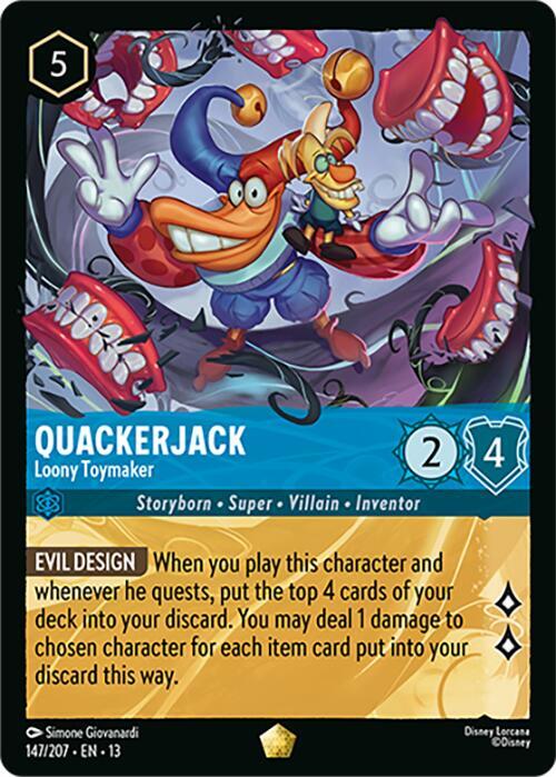 Quackerjack - Loony Toymaker (147/204) [Attack of the Vine!]