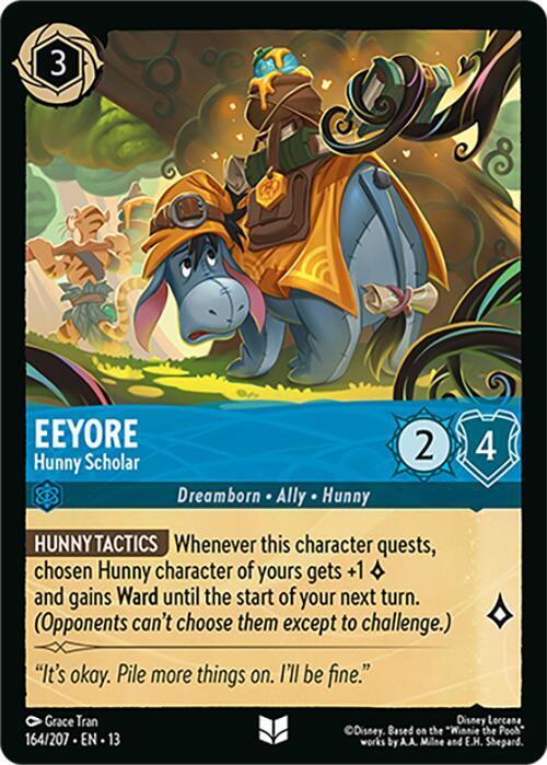 Eeyore - Hunny Scholar (164/204) [Attack of the Vine!]